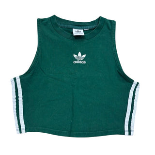Adidas Green tank top, Small