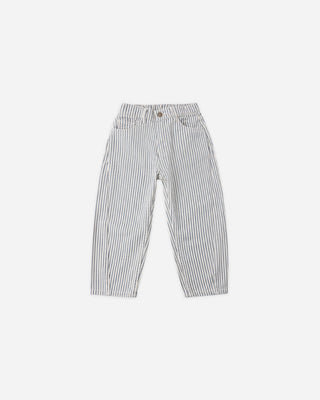 Rylee + Cru Stripe barrel pant new with tag, 4-5 years