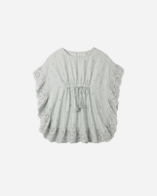 Rylee + Cru Kaftan Cover Up in Seafoam Green - New With Tags, 4-5 years