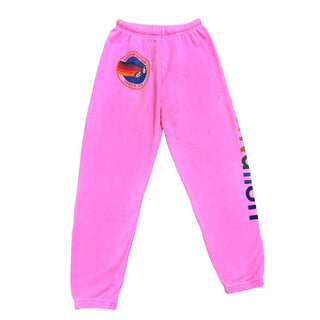 Aviator Nation Pink sweatpants, Xs