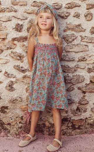 Louise Misha Marceline dress turquoise, 6 years