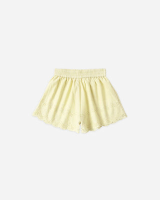 Rylee + Cru Remi Short in Citron - New With Tags, 4-5 years