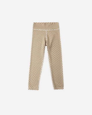 Rylee + Cru Ocre check legging new with tag, 4-5 years