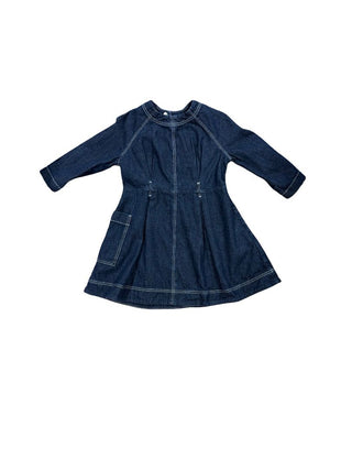 Cos Dark Denim Dress, 1-2 years