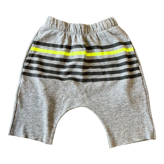 Joah Love grey w/stripes shorts, 8 years