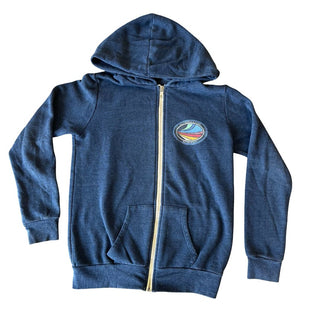 Californian Vintage navy blue zip up, 10 years
