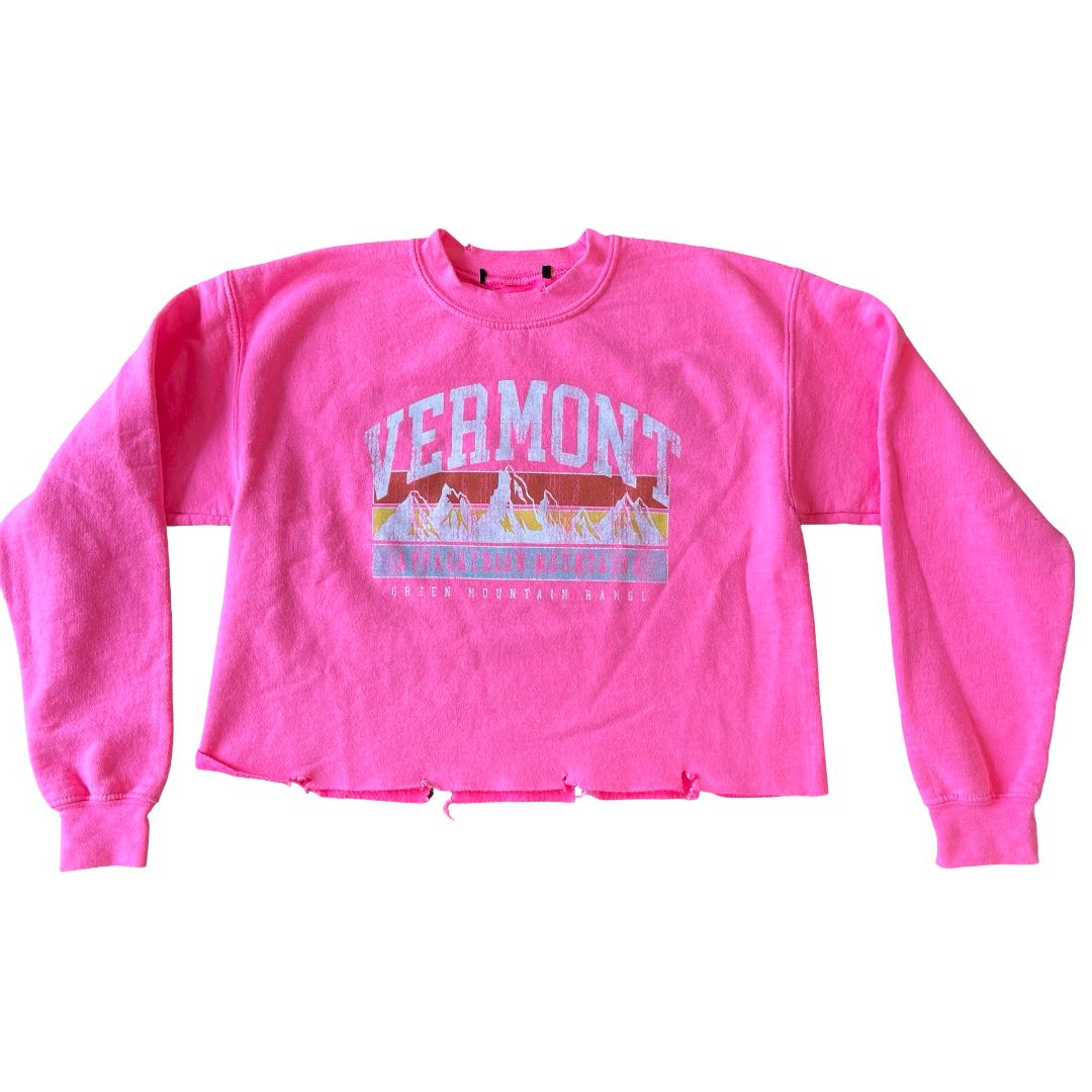 No name pink vermont sweatshirt, 8-10 years