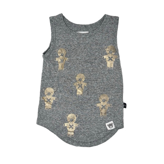 Hux Grey w/gold bear tank too, 4 years