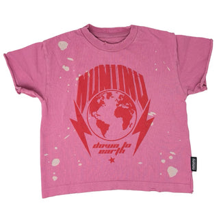 Nununu Pink Down To Earth tshirt, 2-3 years