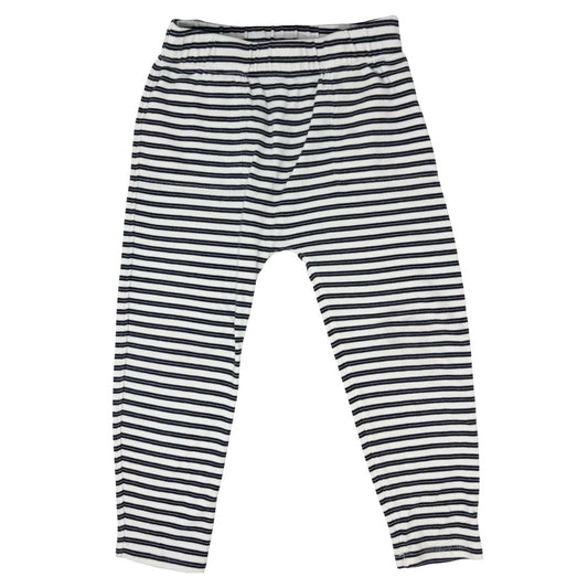 Banana Republic White/navy stripped sweatpants, 5 years