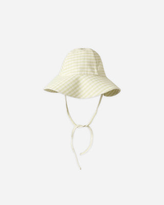 Rylee + Cru Citron stripe floppy swim hat new with tag, 6-12 months