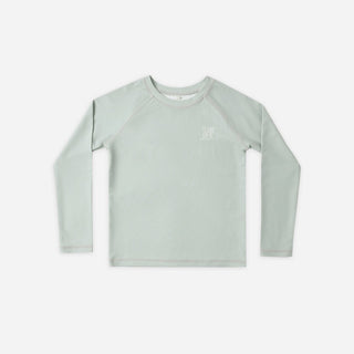 Rylee + Cru Sage long sleeve rashguard new with tag, 6-12 months