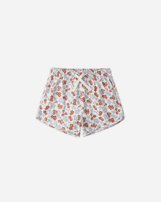 Rylee + Cru Americana floral swim trunk new with tag, 6-12 months