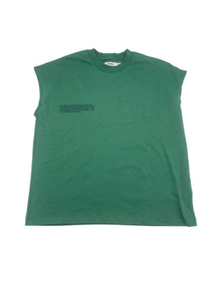 Pangaia green cutoff tshirt, xxs