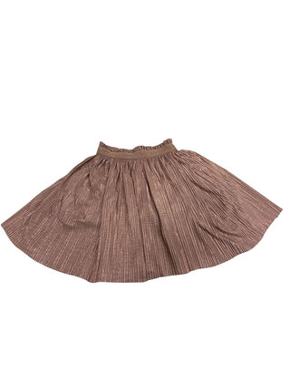 No Name Shiny Rose Gold Skirt, 6 years