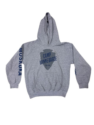 Grey Camp Winnebagoe Hoodie, medium