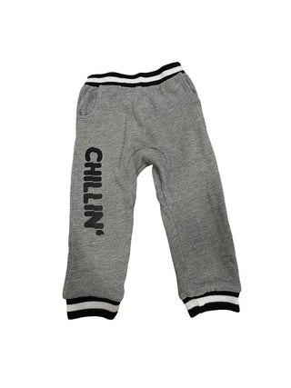 Tiny Whales Grey Chillin' Sweatpants, 6 years