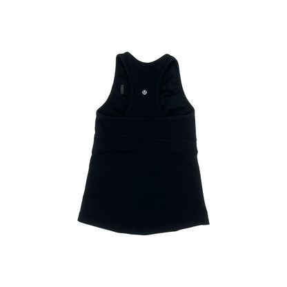 Lululemon black workout tank, 4