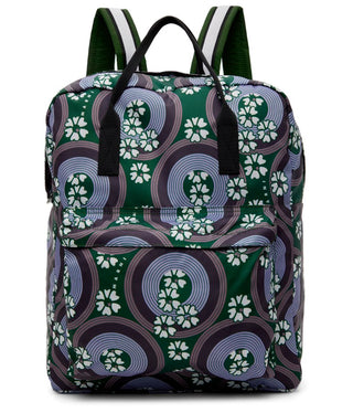 Marni Kids Purple & Green Allover 70s Circles Backpack, One Size