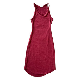 Wilfred Free burgandy back cut out dress, xxs