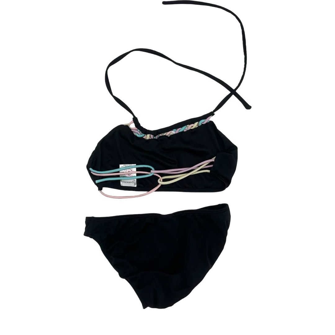 Little Peixoto black halter bikini, 14 years