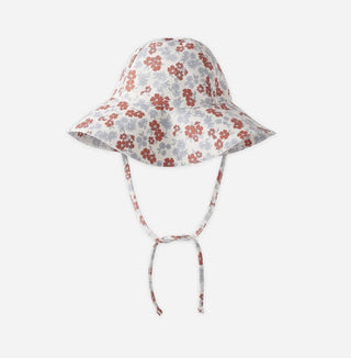 Rylee + Cru Americana floral floppy swim hat new with tag, 6-12 months