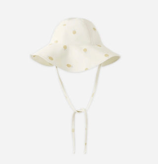 Rylee + Cru Pineapple floppy swim hat new with tag, 6-12 months