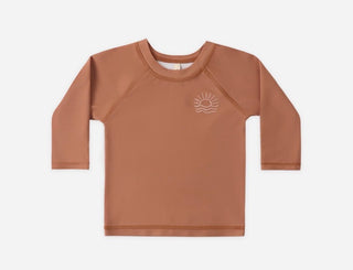 Quincy Mae Poppy rashguard new with tag, 3-6 months