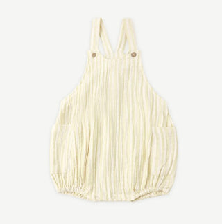 Rylee + Cru Citron stripe romper new with tag, 6-12 months