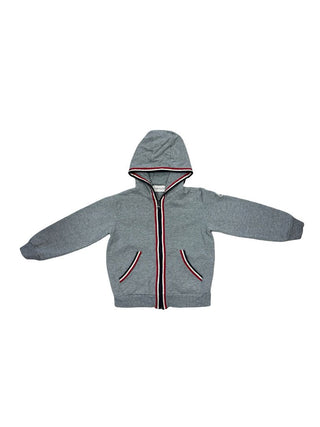 Moncler Grey Zip Up Sweater, 3 years