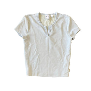 Tna baby blue waffle tshirt, xs