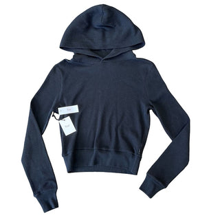 Tna new with tags black waffle long sleeve, 2xs