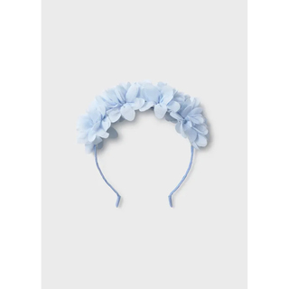 Mayoral Blue tulle dress with headband new with tags, 12 months