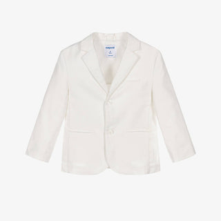 Mayoral White suit jacket new with tag, 4 years