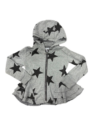 Nununu Star zip up sweater, 4-5 years