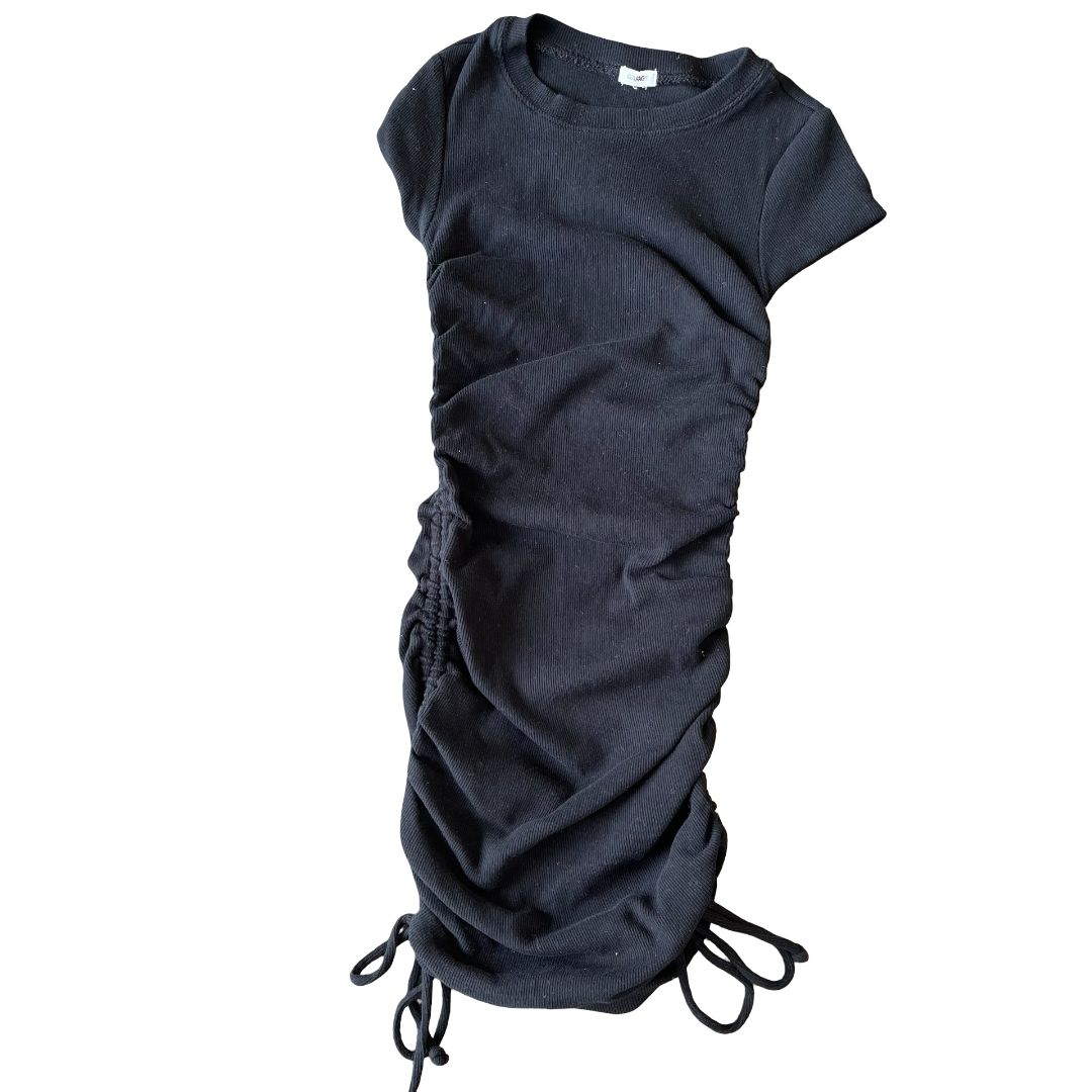 Garage black dress w/ties, xsmall Minissentials Garage black dress w/ties, xsmall Minissentials