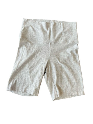 Tna grey cotton bike shorts, small