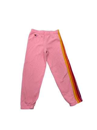 Aviator Nation Pink sweatpants like new, 8 years