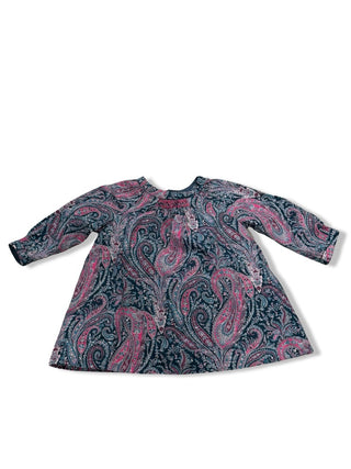 Bonpoint Pink and navy dress, 6 months