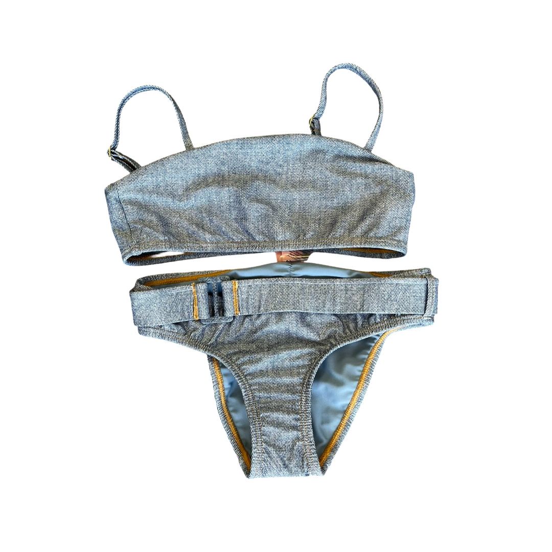Little Peixoto denim lookalike bikini, 10 years