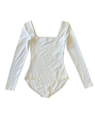 Babaton white body suit, xs