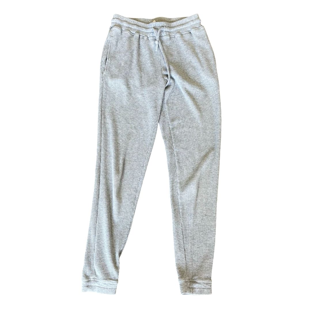 Tna grey waffle sweatpants, xsmall