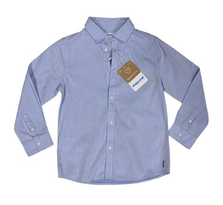 Mayoral Blue Buttondown Collared Shirt - New With Tags, 5 years