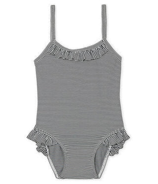 Petite Bateau Stripped Baby One-Piece Swimsuit, new with tag, 6 months
