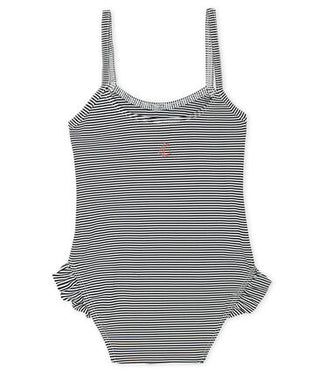 Petite Bateau Stripped Baby One-Piece Swimsuit, new with tag, 6 months