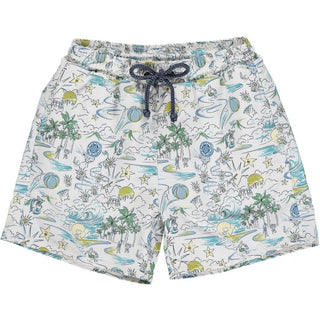 Oliver Baby Island Alexander Swim Trunks - LA Dream, new with tag, 5-6 years