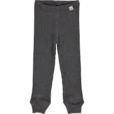Poudre Organic Basilic Ribbed Leggings - Gris Anthracite, new with tag, 6 months