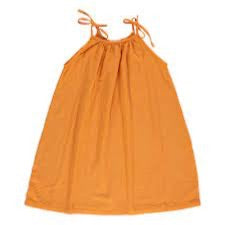 Poudre Organic Santoline Dress - Russet-Orange, new with tag, 10 years