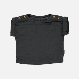 Poudre Organic Organic Cotton Lin Blouse - Pirate Black, new with tag, 1 month