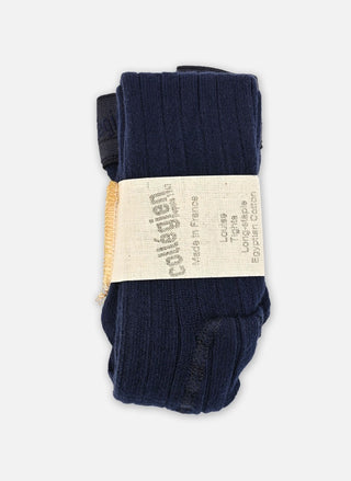 Collegian Navy stockings, new with tag, 0/3 months